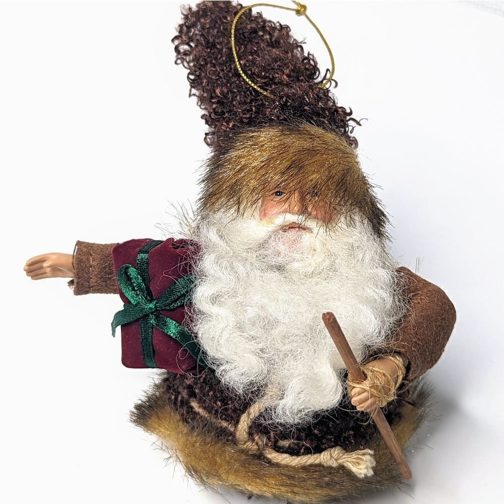 Fur & Fiber St Nicholas Christmas Tree  Ornament